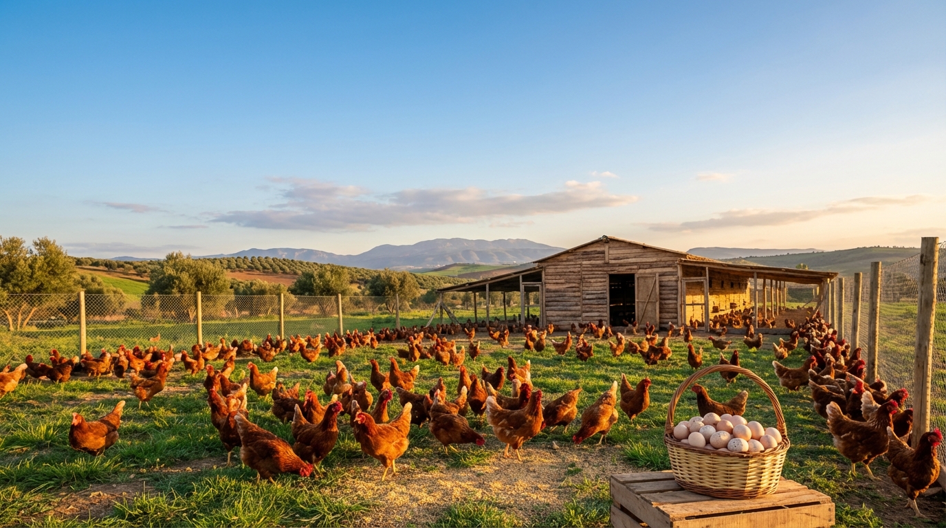 دراسة جدوى مشروع دجاج بلدي 500 رأس بالمغرب