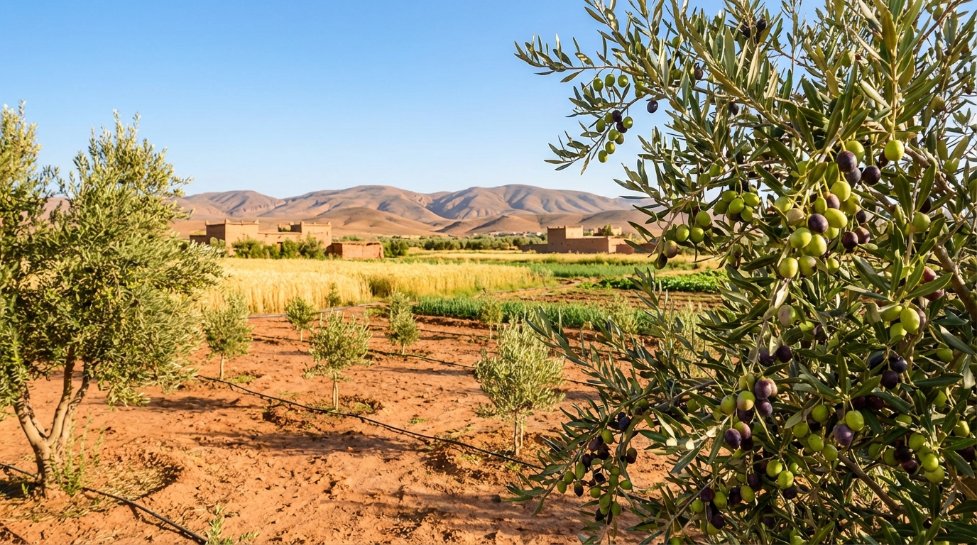 زراعة الزيتون بالمغرب دراسة جدوى وتكاليف