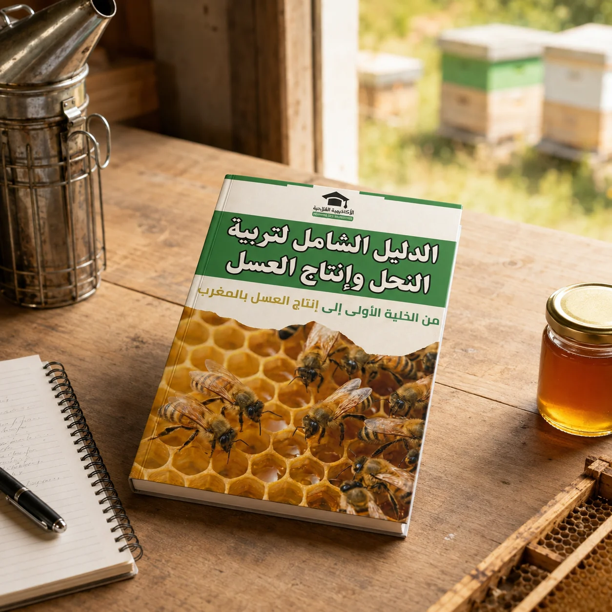 صورة توضيحية من الدليل الشامل لتربية النحل وإنتاج العسل 1