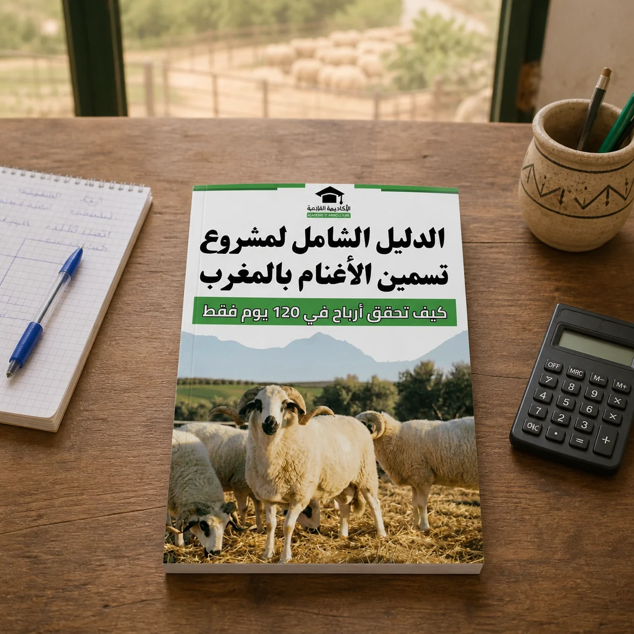صورة توضيحية من الدليل الشامل لمشروع تسمين الأغنام بالمغرب 1