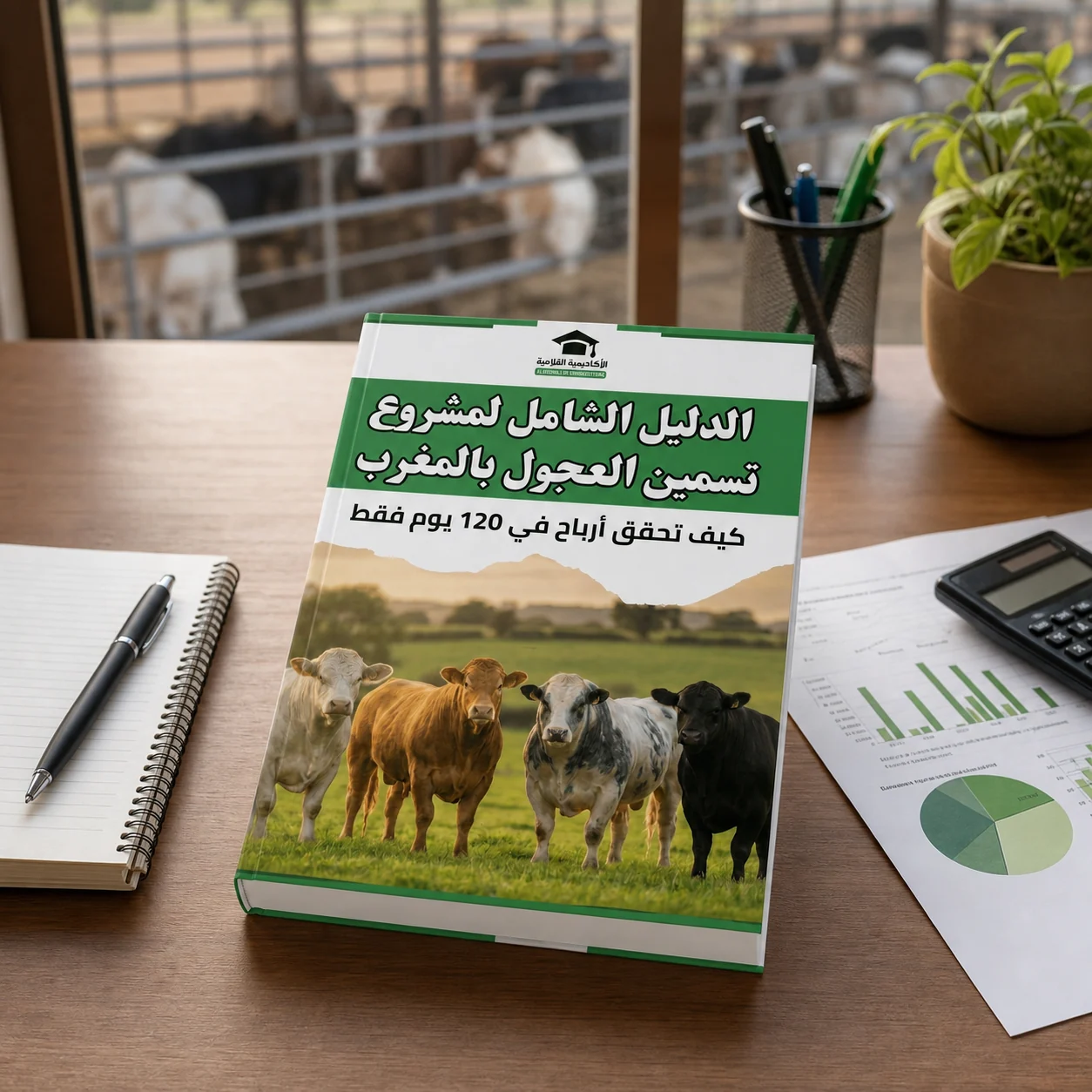 صورة توضيحية من الدليل الشامل لمشروع تسمين العجول بالمغرب 1