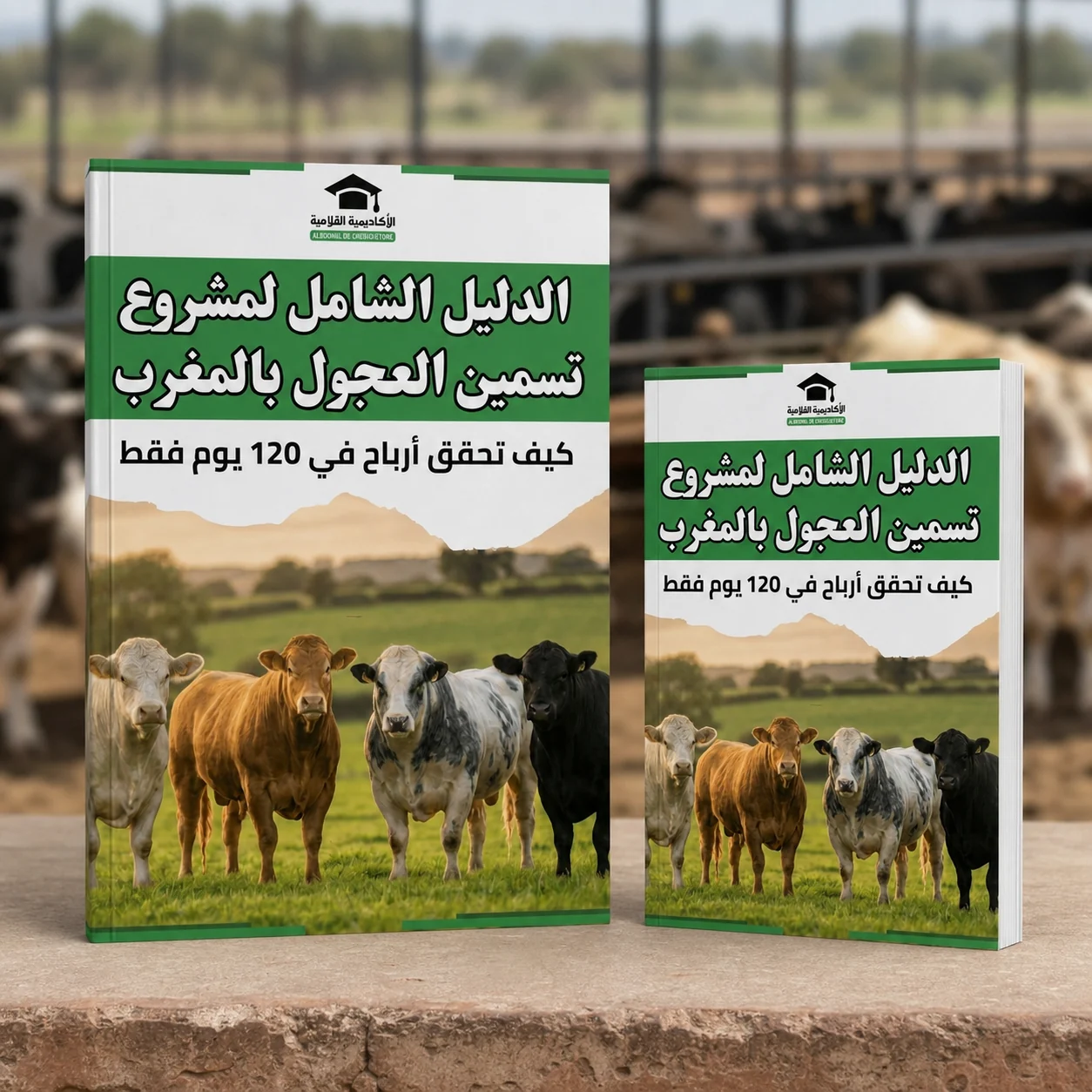 صورة توضيحية من الدليل الشامل لمشروع تسمين العجول بالمغرب 3